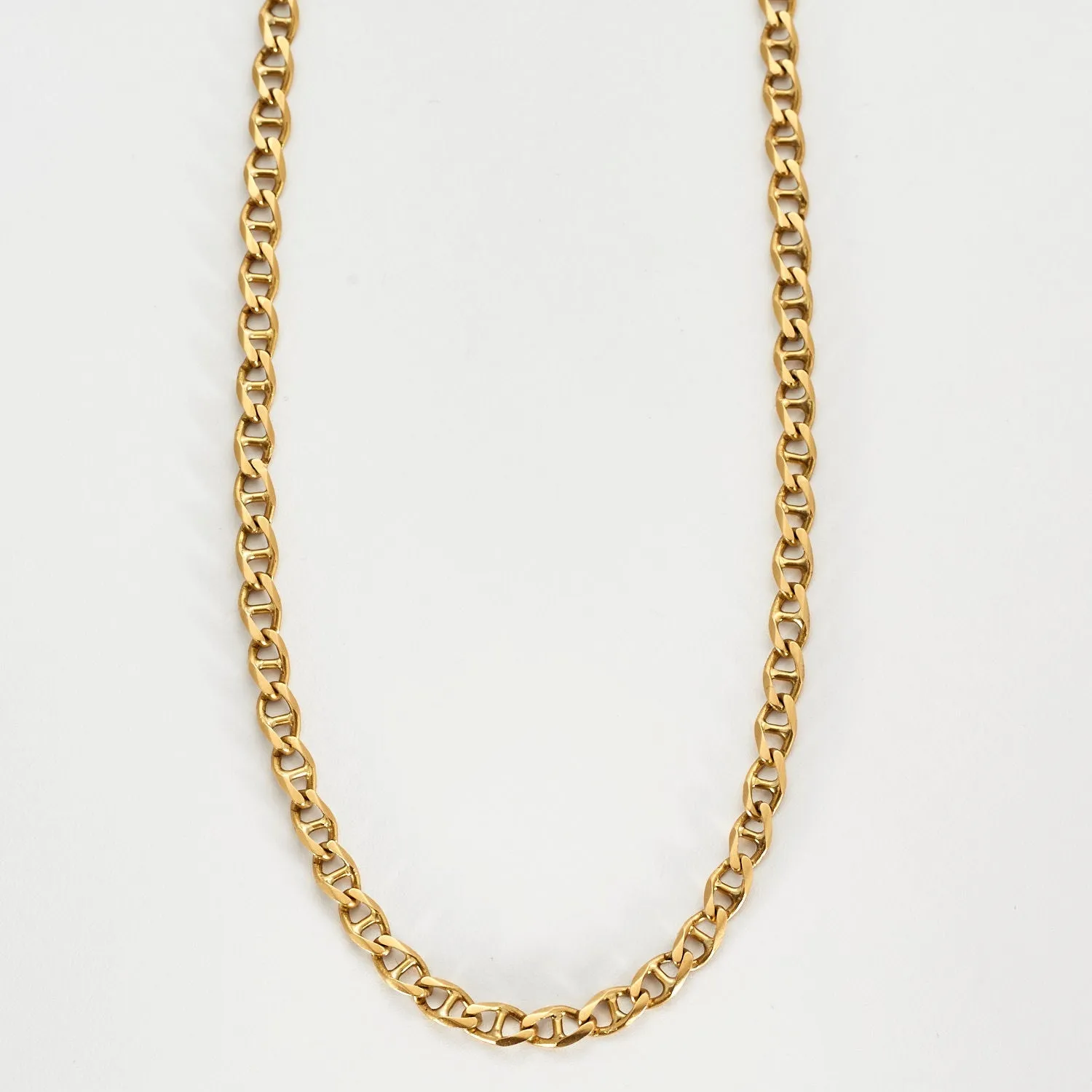 Chaine or jaune maille marine sold by 58 Facettes product image thumbnail 4