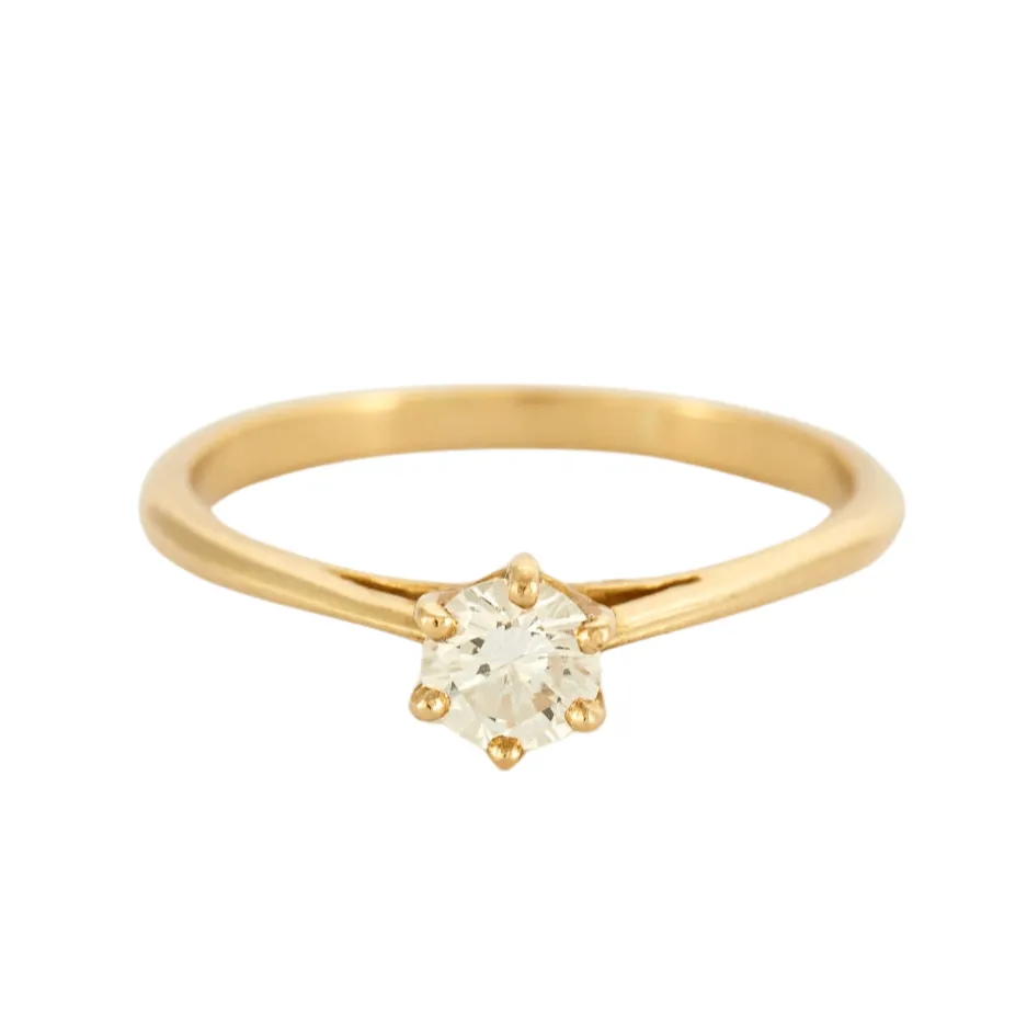 Bague Solitaire Diamant 0.40ct sold by 58 Facettes