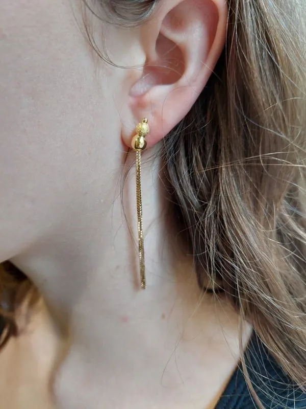 BOUCLES D'OREILLES PENDANTES sold by 58 Facettes product image thumbnail 2