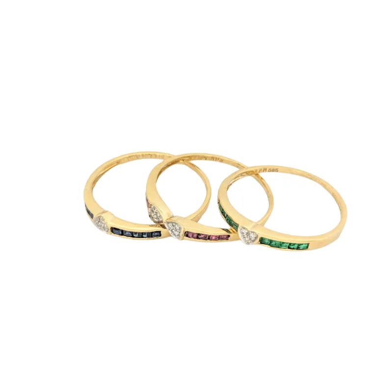 Bague trèfle en or jaune sold by 58 Facettes