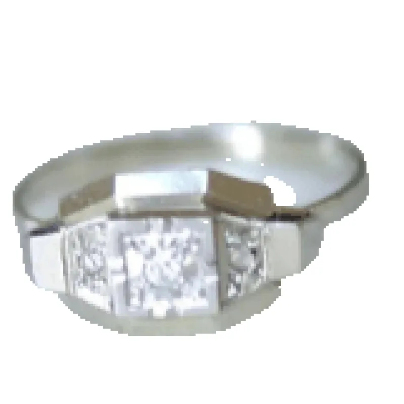Bague bandeau Art Deco diamants sold by 58 Facettes