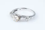 Bague diamant en or blanc sold by 58 Facettes