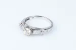 Bague diamant en or blanc sold by 58 Facettes