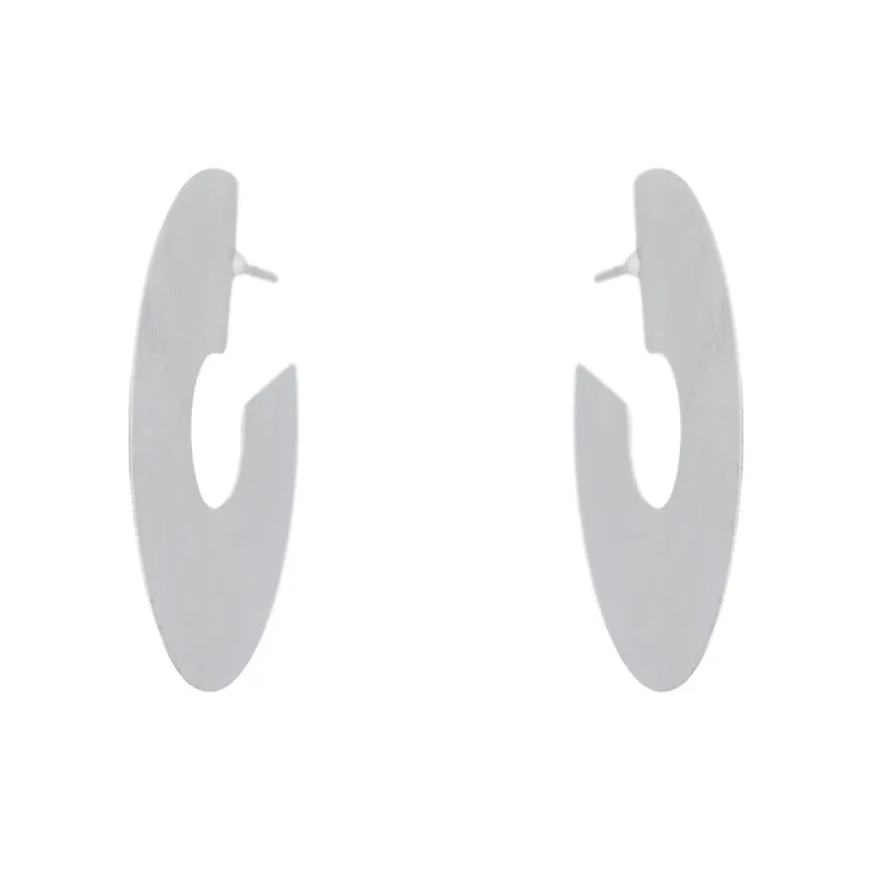 Boucles d'oreilles Créoles Or blanc sold by 58 Facettes