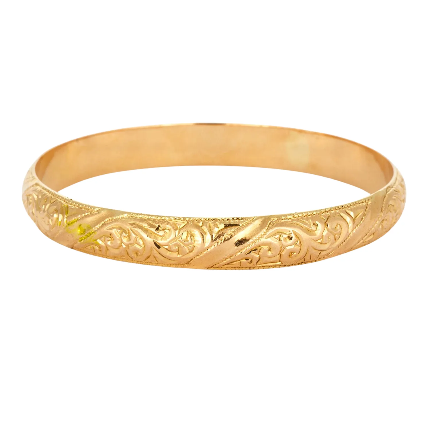 Bracelet jonc or jaune sold by 58 Facettes