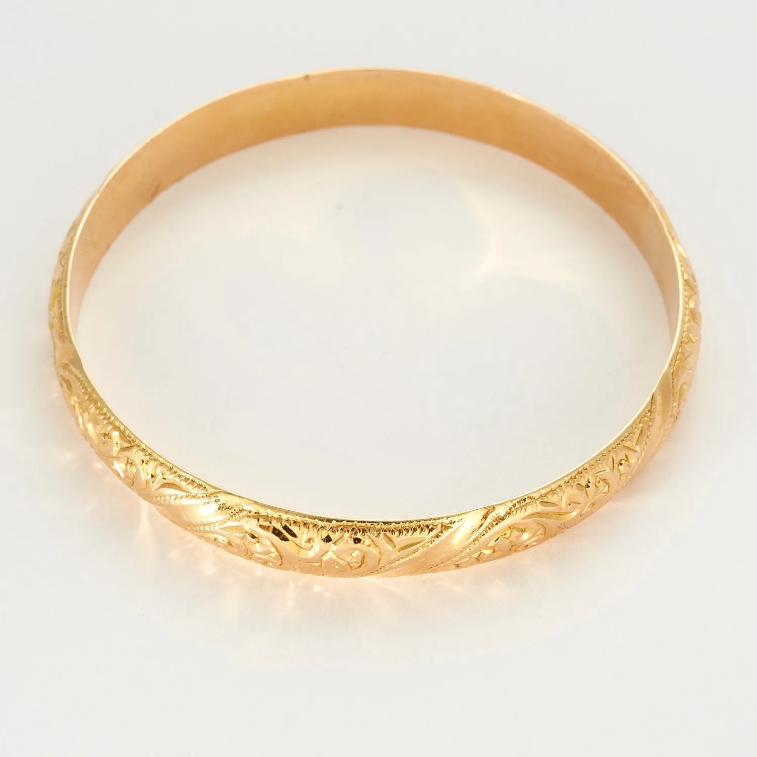 Bracelet jonc or jaune sold by 58 Facettes product image thumbnail 5