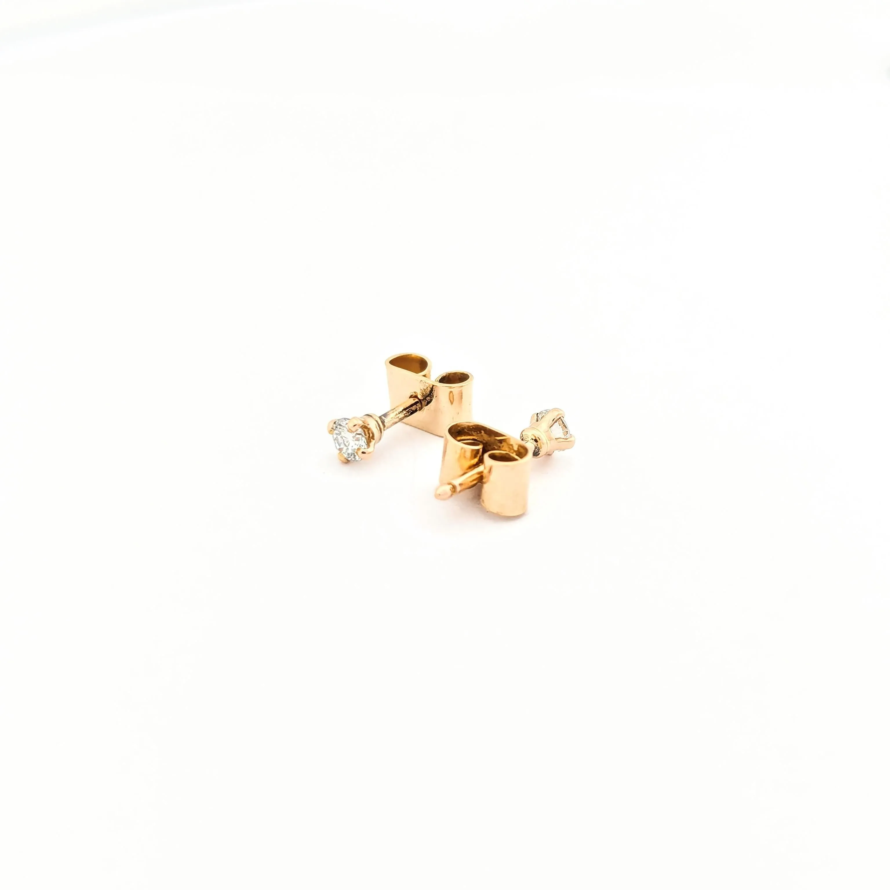 Boucles d'oreilles en or jaune et diamants sold by 58 Facettes product image thumbnail 4