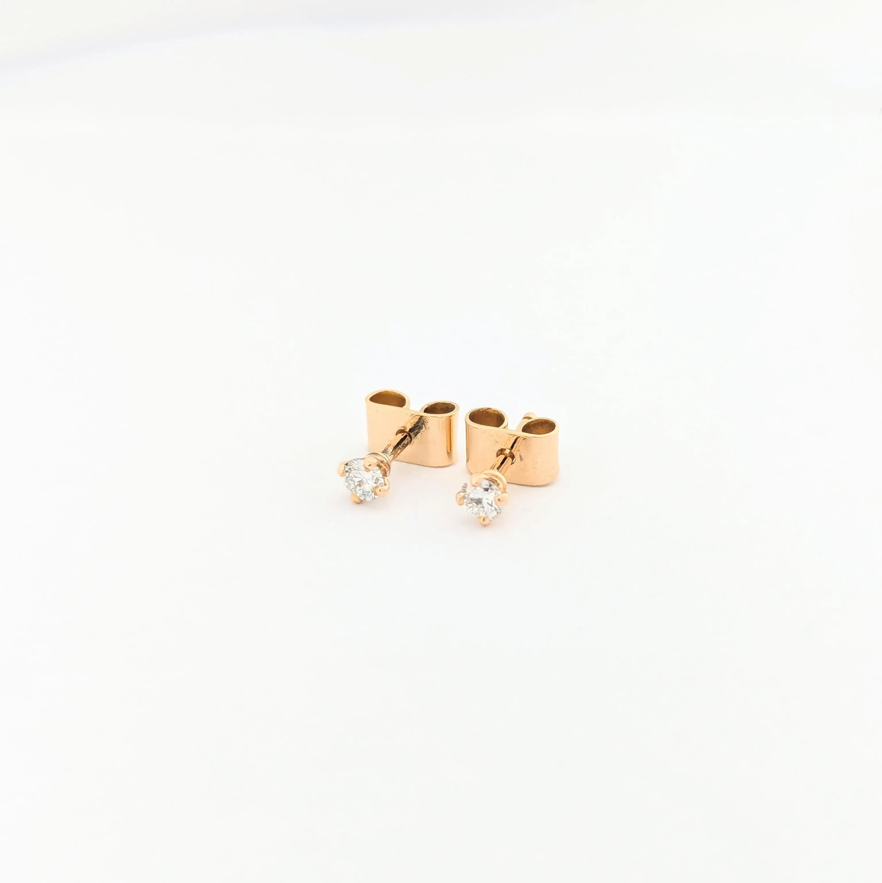 Boucles d'oreilles en or jaune et diamants sold by 58 Facettes product image thumbnail 5