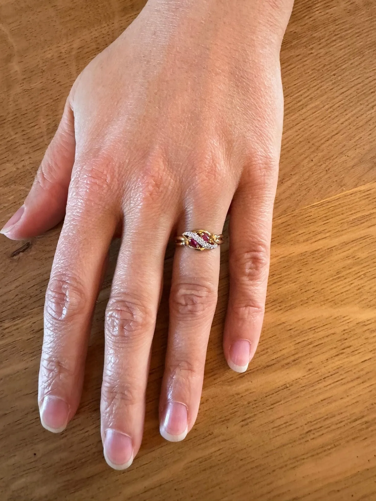 Bague or diamants Rubis sold by 58 Facettes product image thumbnail 2