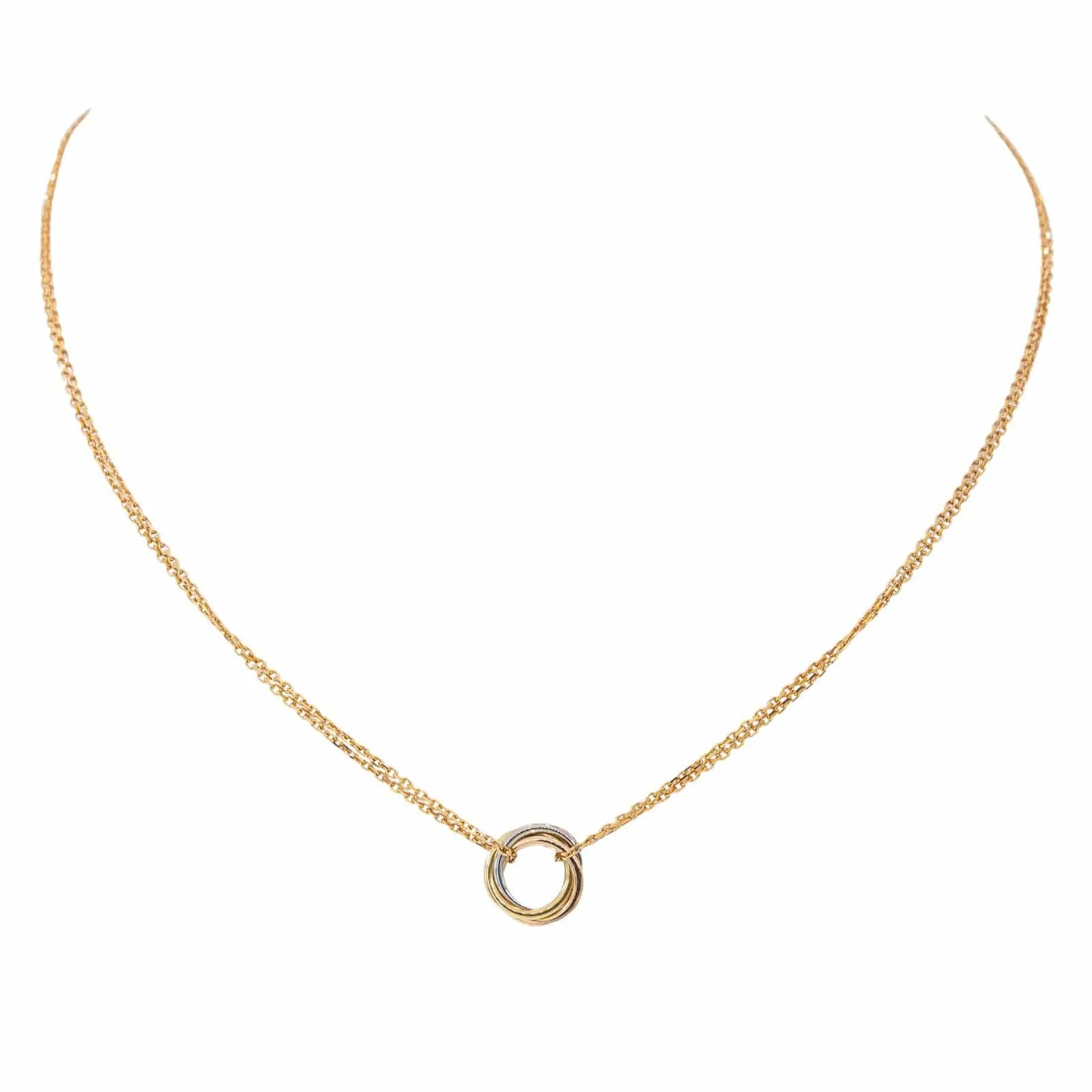 Cartier Collier Trinity Or rose sold by 58 Facettes