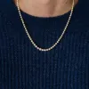 Collier ancien de perles de cultures blanches, fermoir diamants sold by 58 Facettes