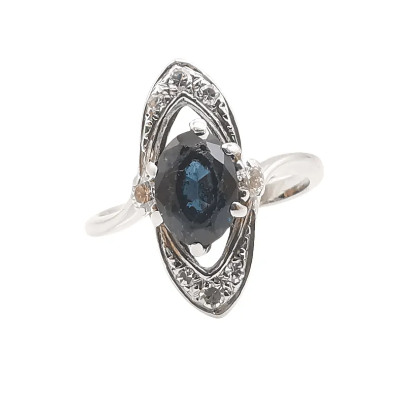 Bague or saphir & diamants sold by 58 Facettes