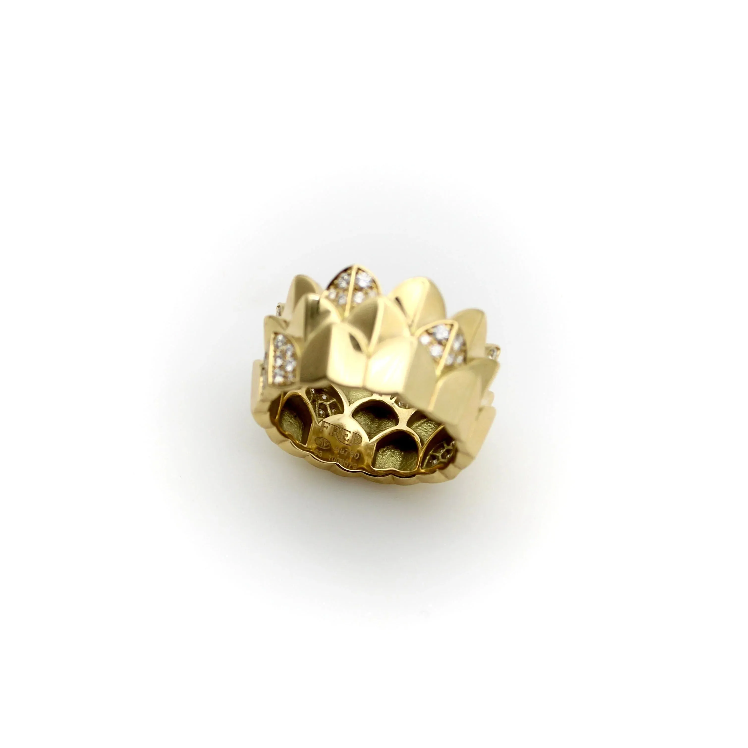FRED - Bague or triple arc diamant sold by 58 Facettes product image thumbnail 5