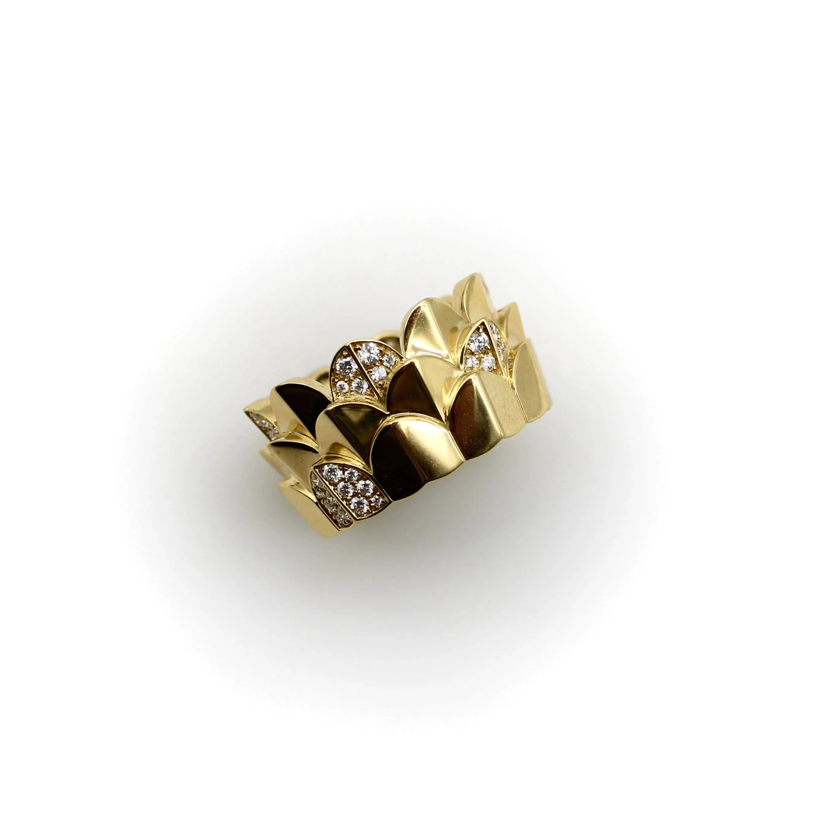 FRED - Bague or triple arc diamant sold by 58 Facettes product image thumbnail 3