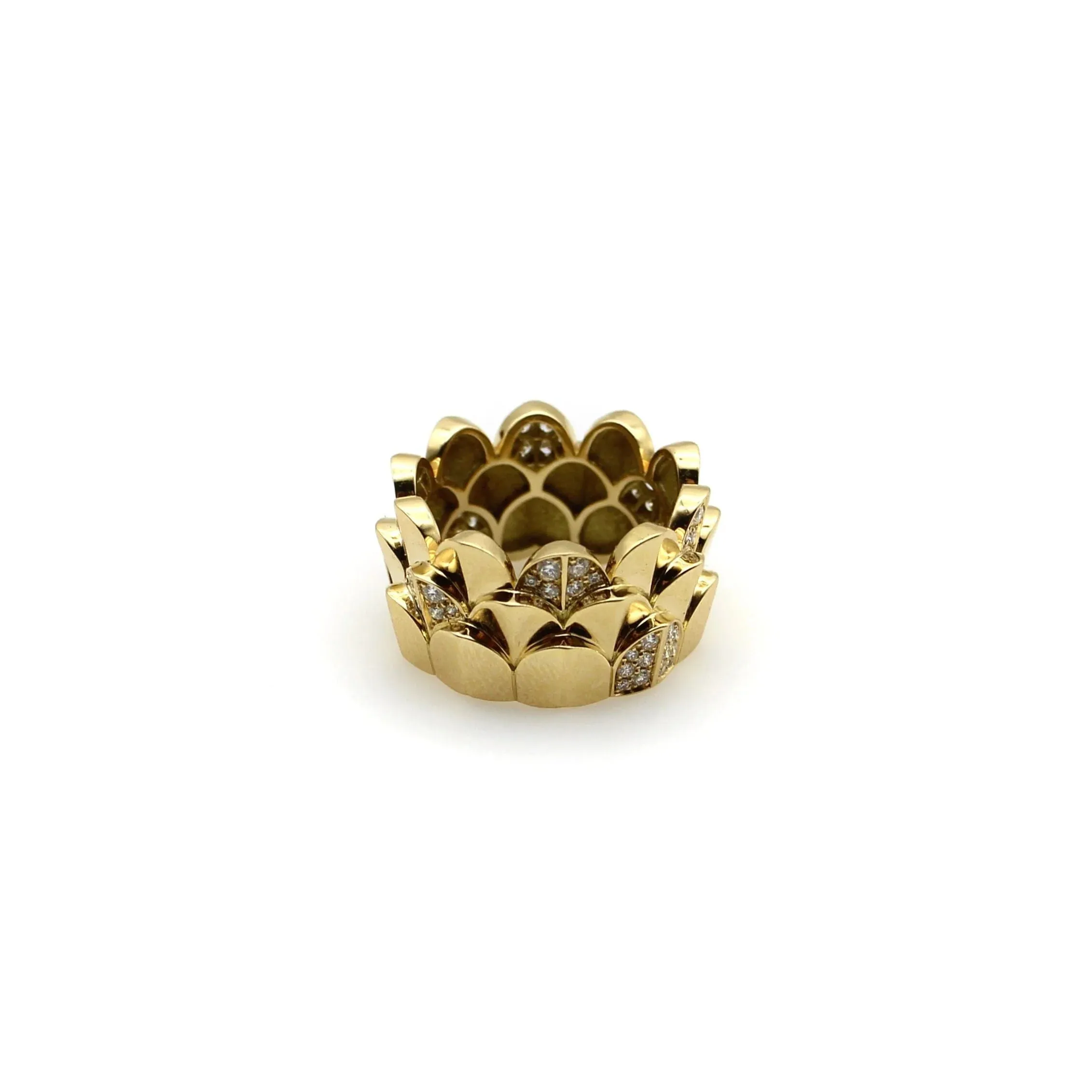 FRED - Bague or triple arc diamant sold by 58 Facettes product image thumbnail 4