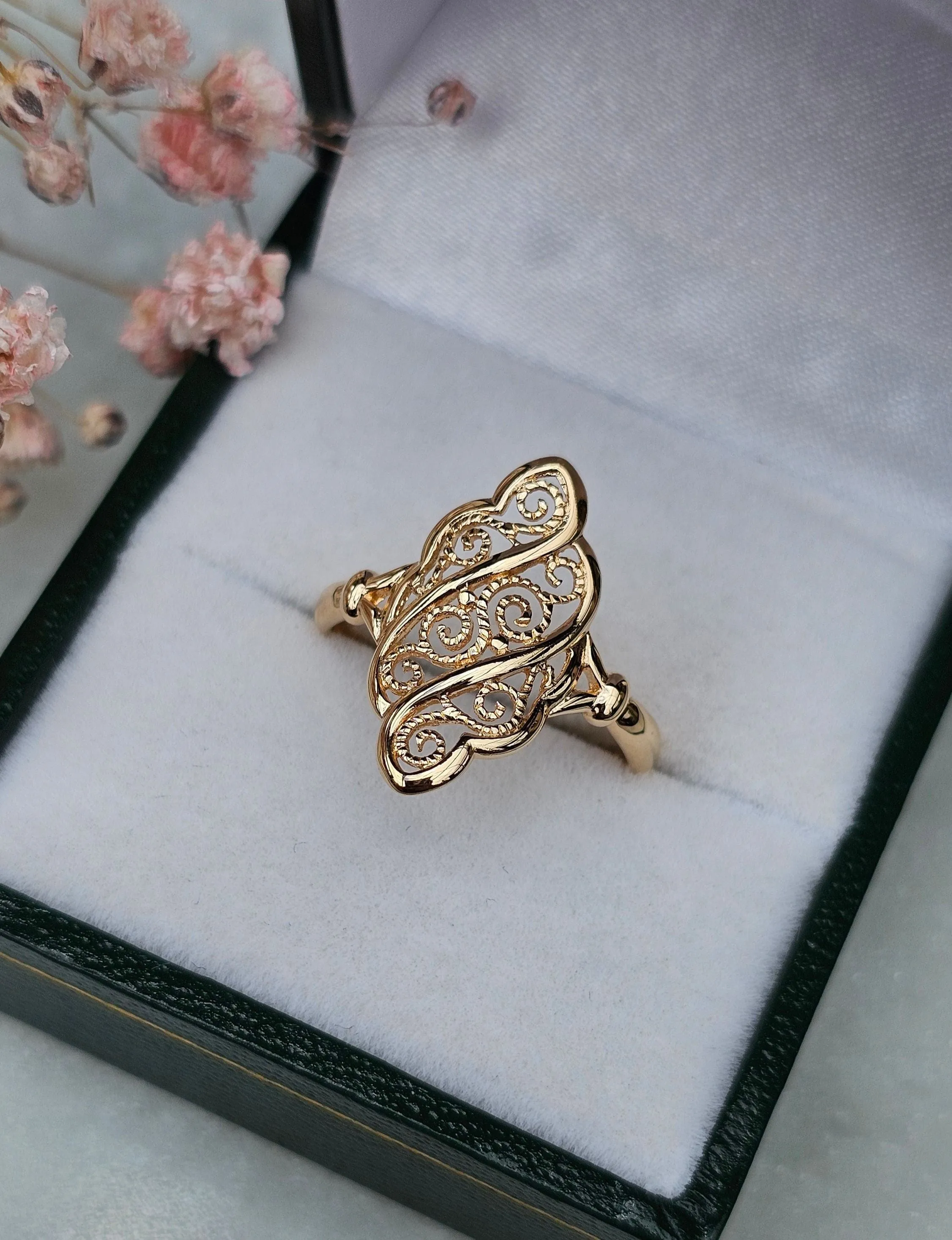 Bague filigrane or jaune sold by 58 Facettes product image thumbnail 5