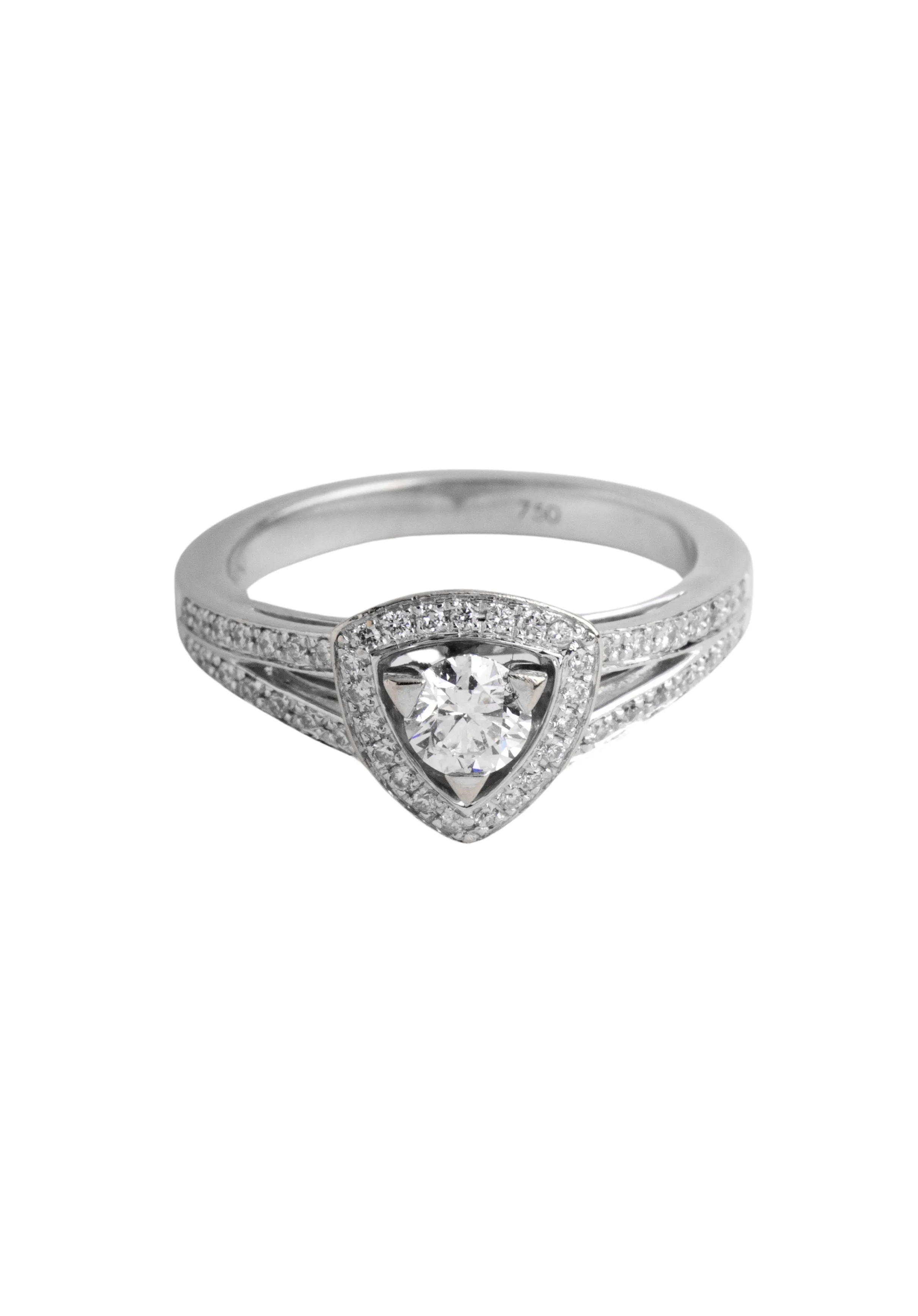 Bague MAUBOUSSIN Dream And Love N°2 Or Blanc 750/1000 sold by 58 Facettes