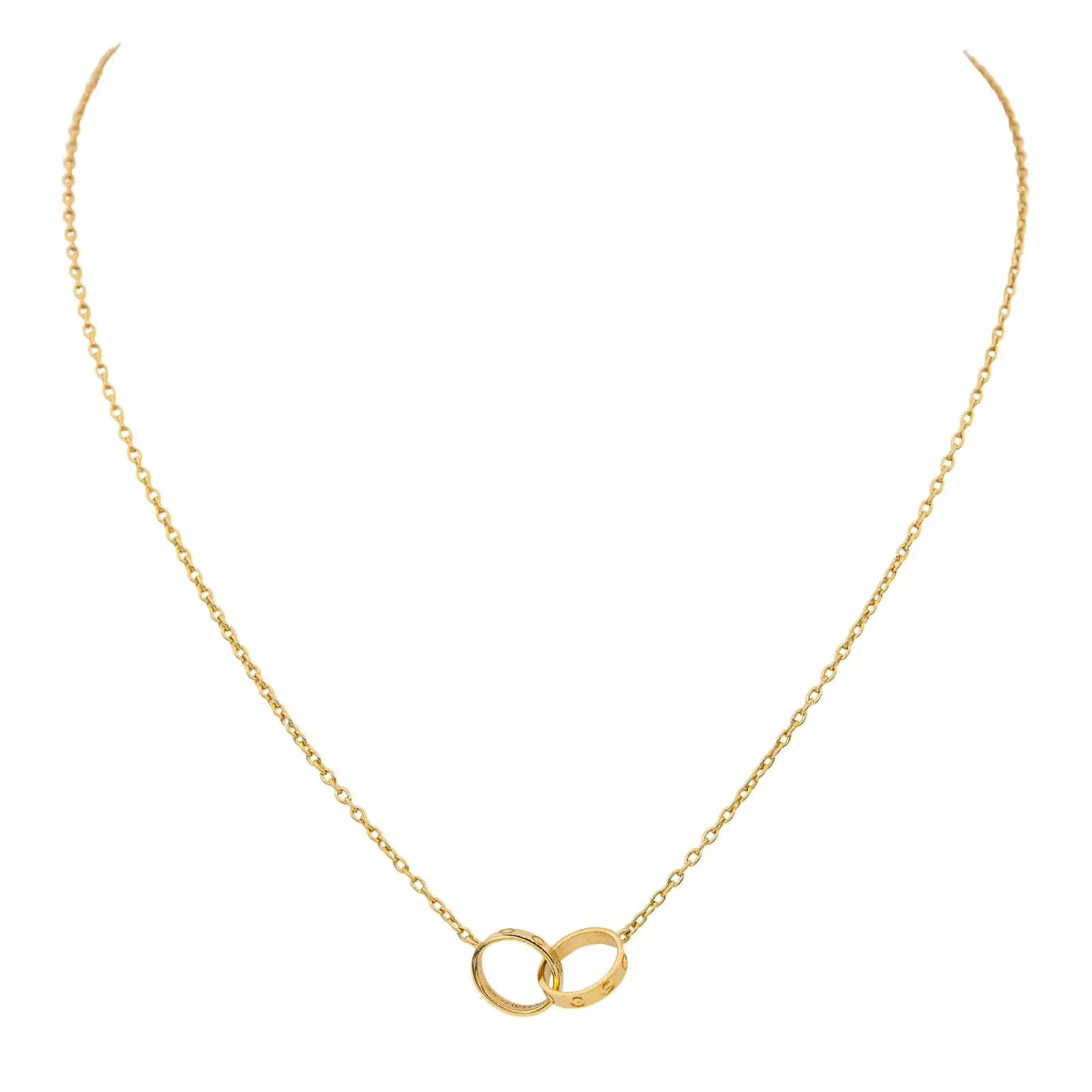 Cartier Collier Love Or jaune sold by 58 Facettes