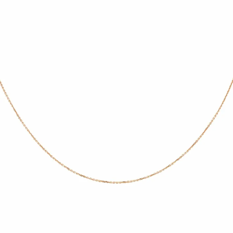 Collier Maille forçat Or rose sold by 58 Facettes