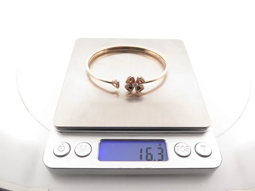 bracelet BULGARI fiorever 16 cm en or rose 18k diamant sold by 58 Facettes product image thumbnail 4