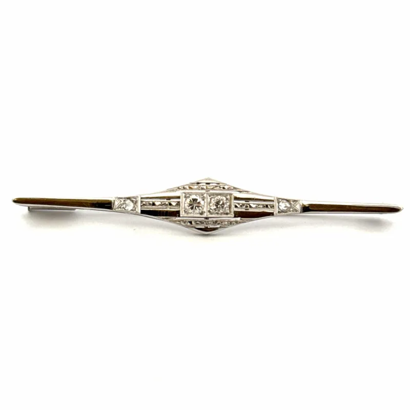 Broche ancienne en or et diamants sold by 58 Facettes