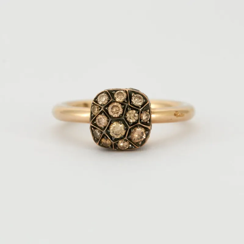 POMELLATO - Bague Nudo Diamants Cognac sold by 58 Facettes