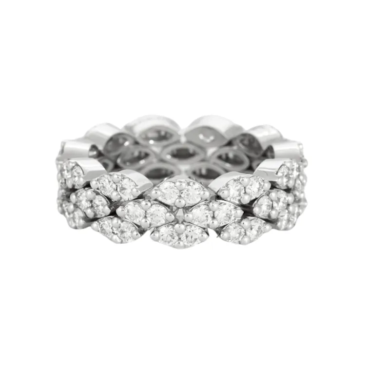 MAUBOUSSIN - Bague Je le veux or gris et diamants sold by 58 Facettes
