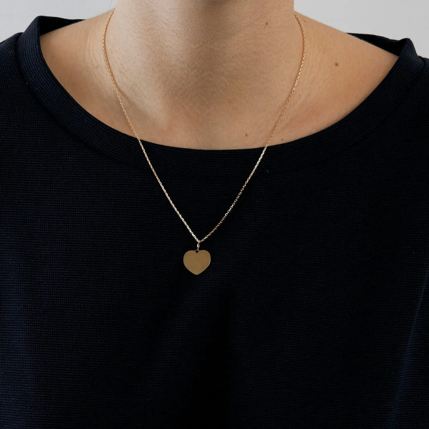 Pendentif coeur or jaune sold by 58 Facettes product image thumbnail 2