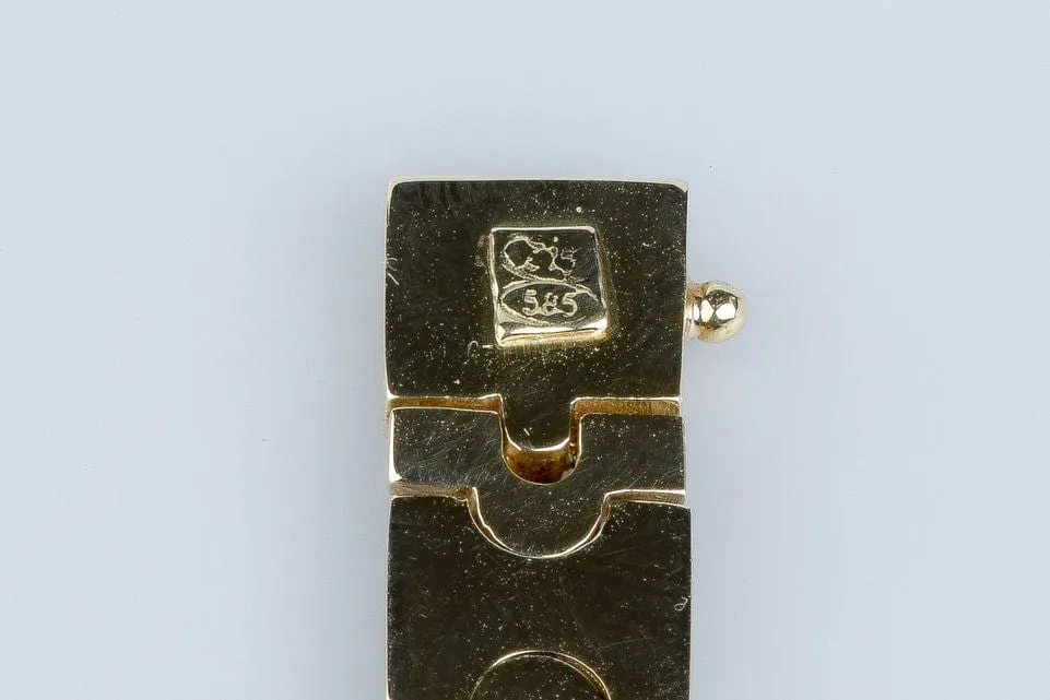 Bracelet en or jaune sold by 58 Facettes product image thumbnail 3
