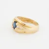 Bague Or Jaune - Saphir et Diamants sold by 58 Facettes