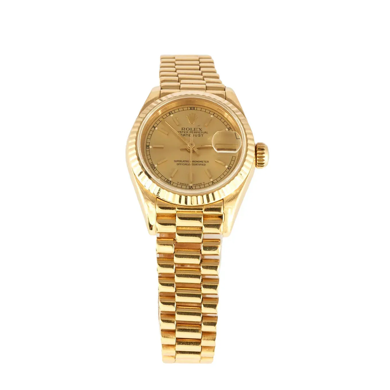 ROLEX - Montre lady oyster perpetual datejust sold by 58 Facettes product image thumbnail 3