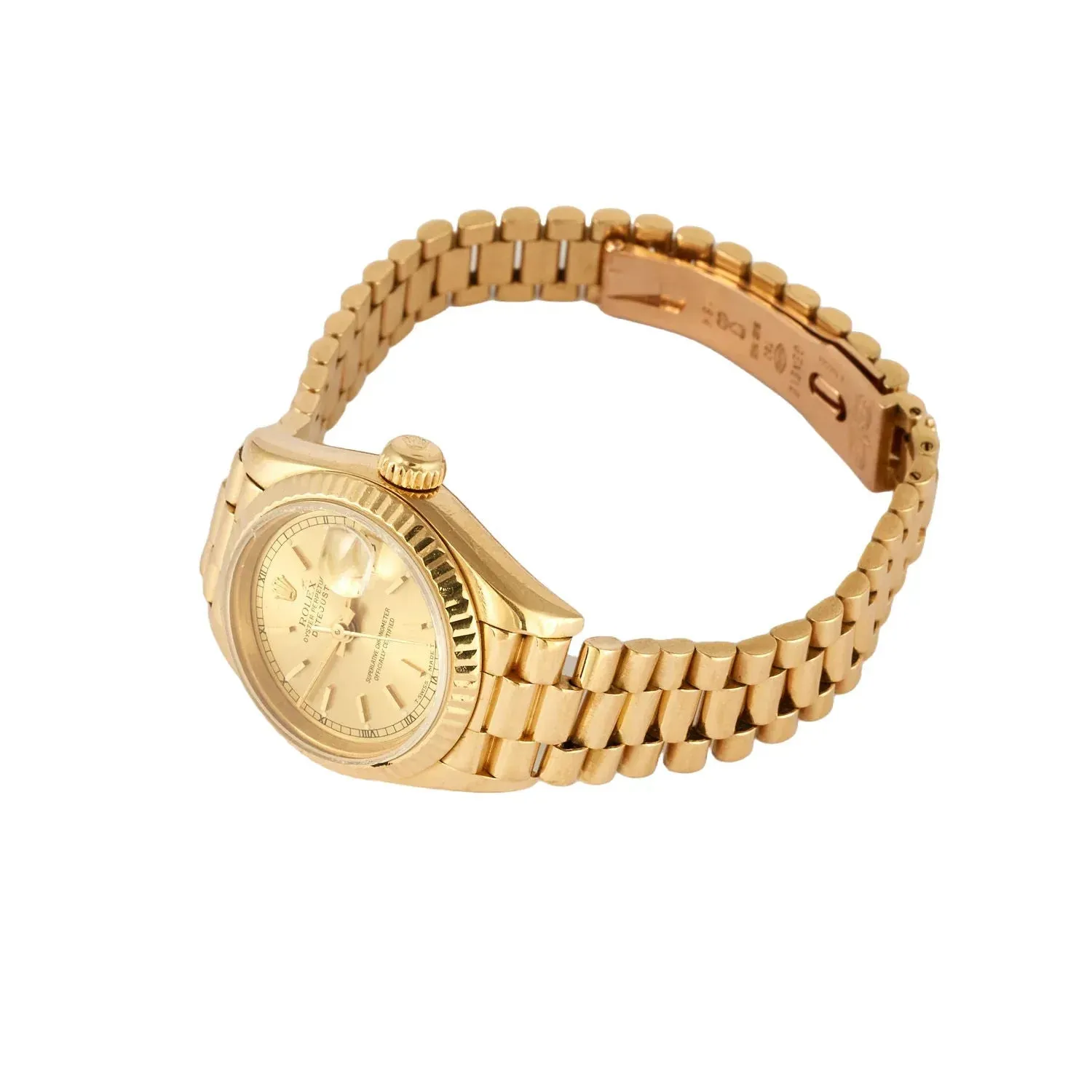 ROLEX - Montre lady oyster perpetual datejust sold by 58 Facettes product image thumbnail 4