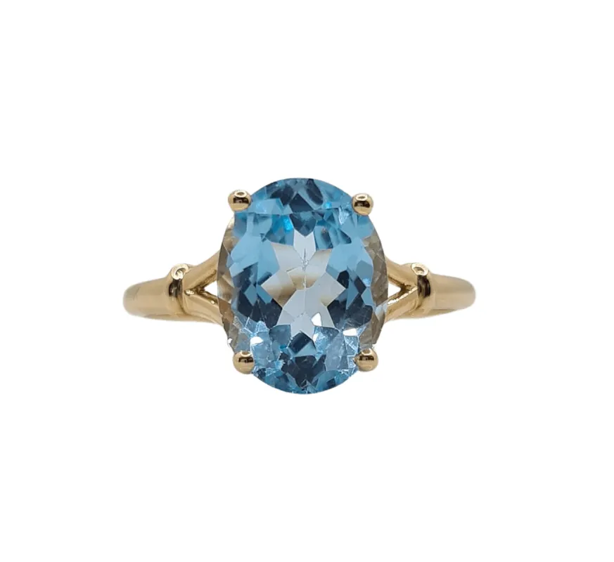 Bague Topaze or jaune sold by 58 Facettes