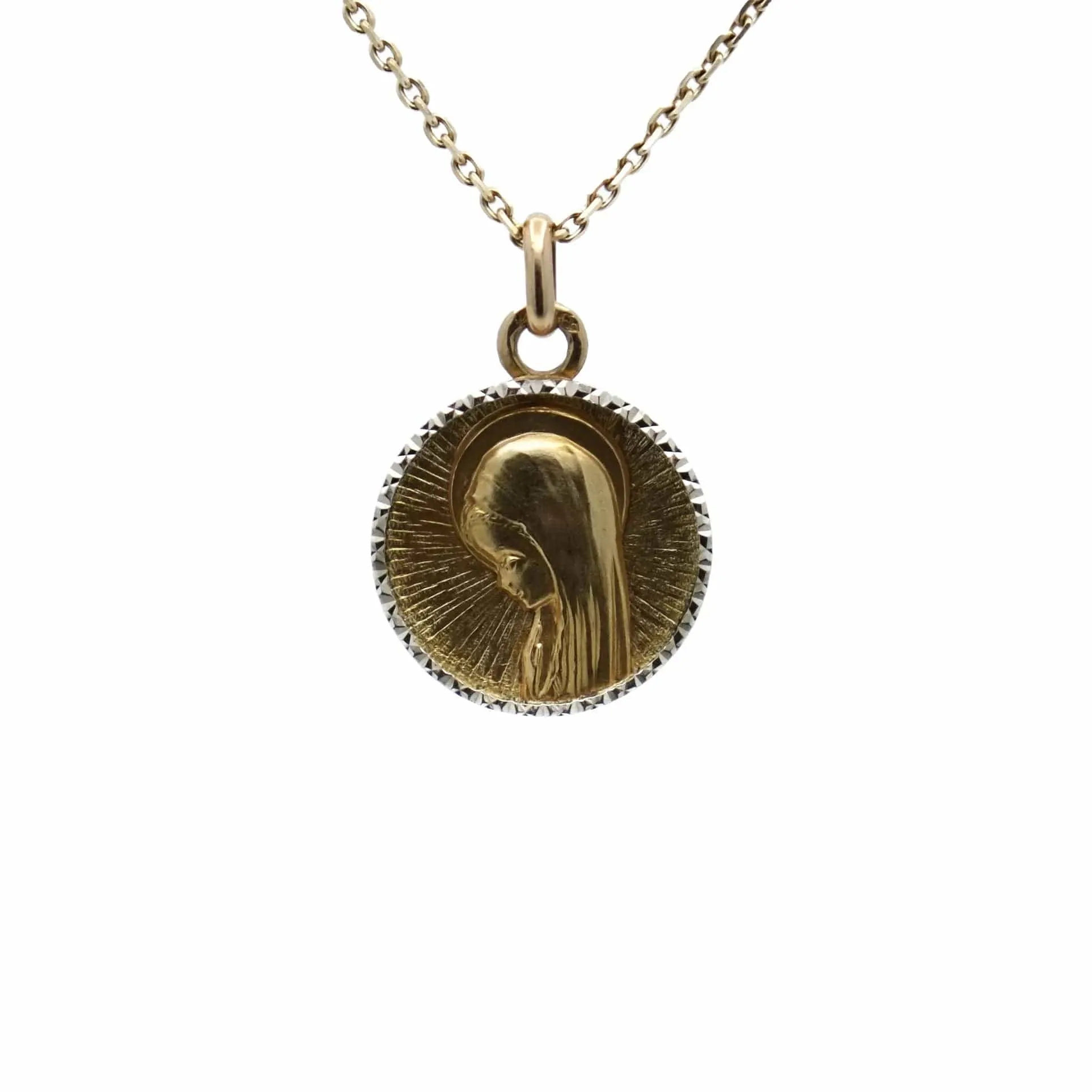 Pendentif vierge rayonnante Or jaune sold by 58 Facettes product image thumbnail 4