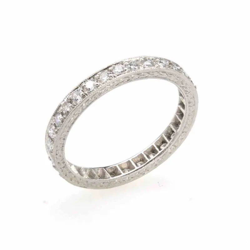 Alliance de création Platine Diamants sold by 58 Facettes