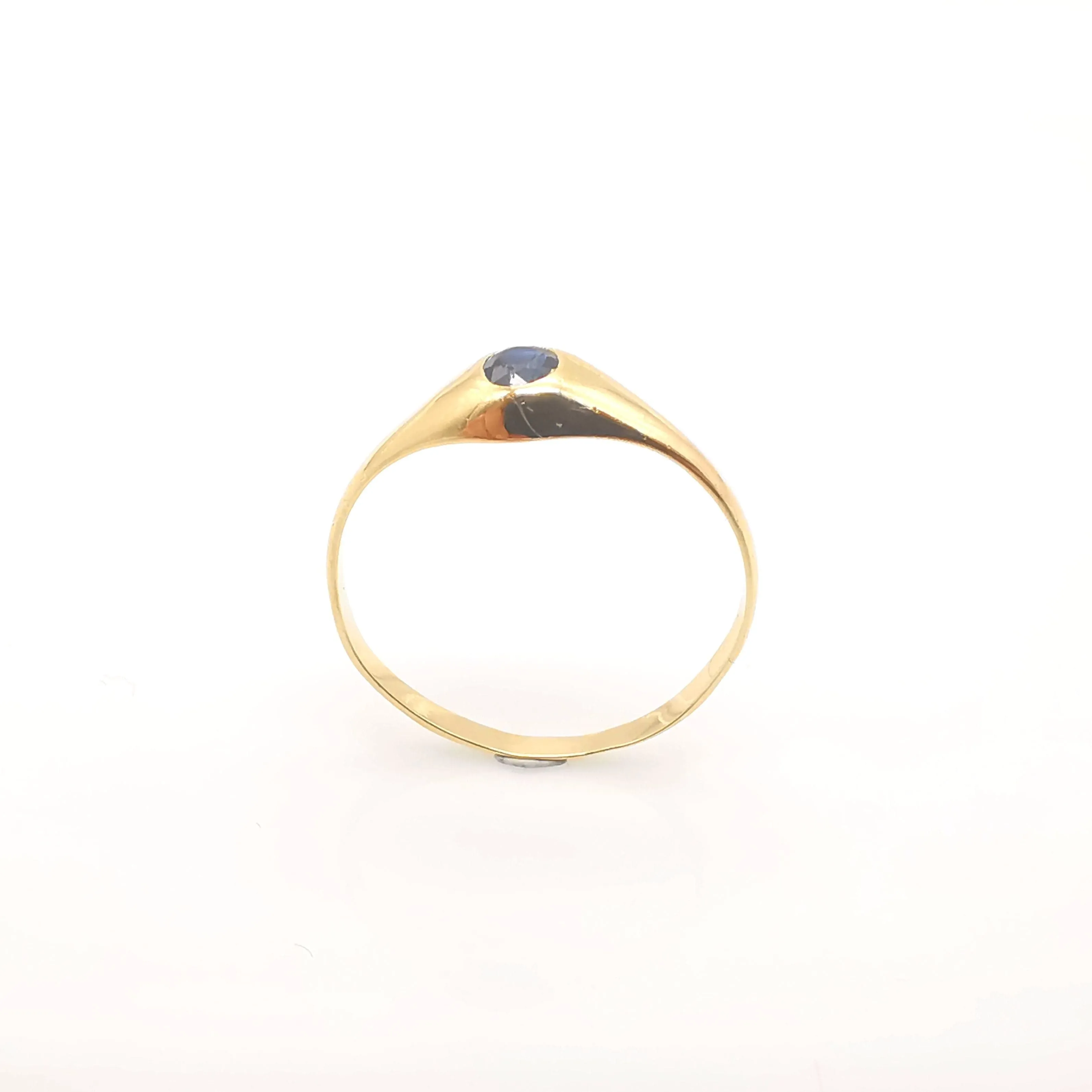 Solitaire en or & saphir sold by 58 Facettes product image thumbnail 3