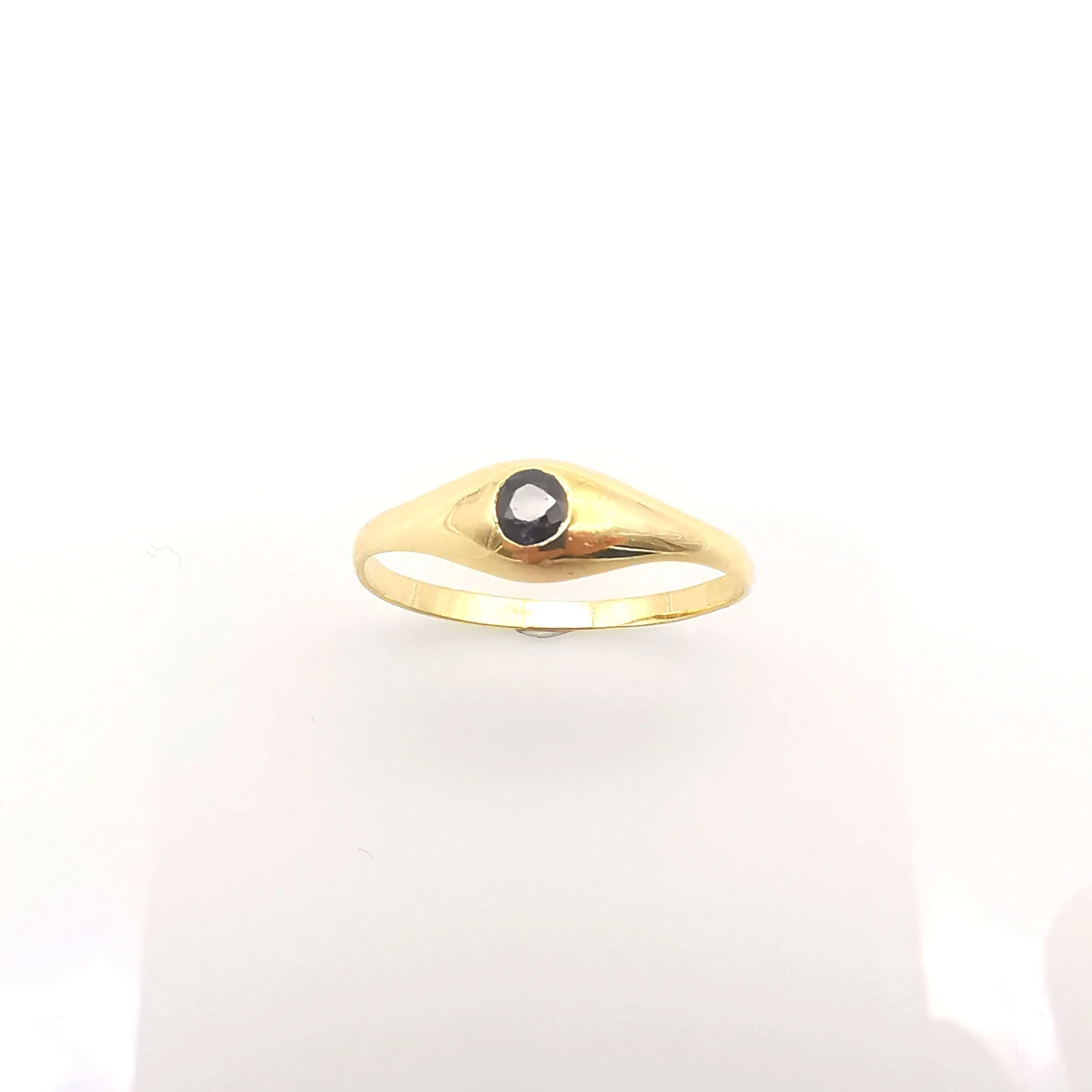 Solitaire en or & saphir sold by 58 Facettes product image thumbnail 4