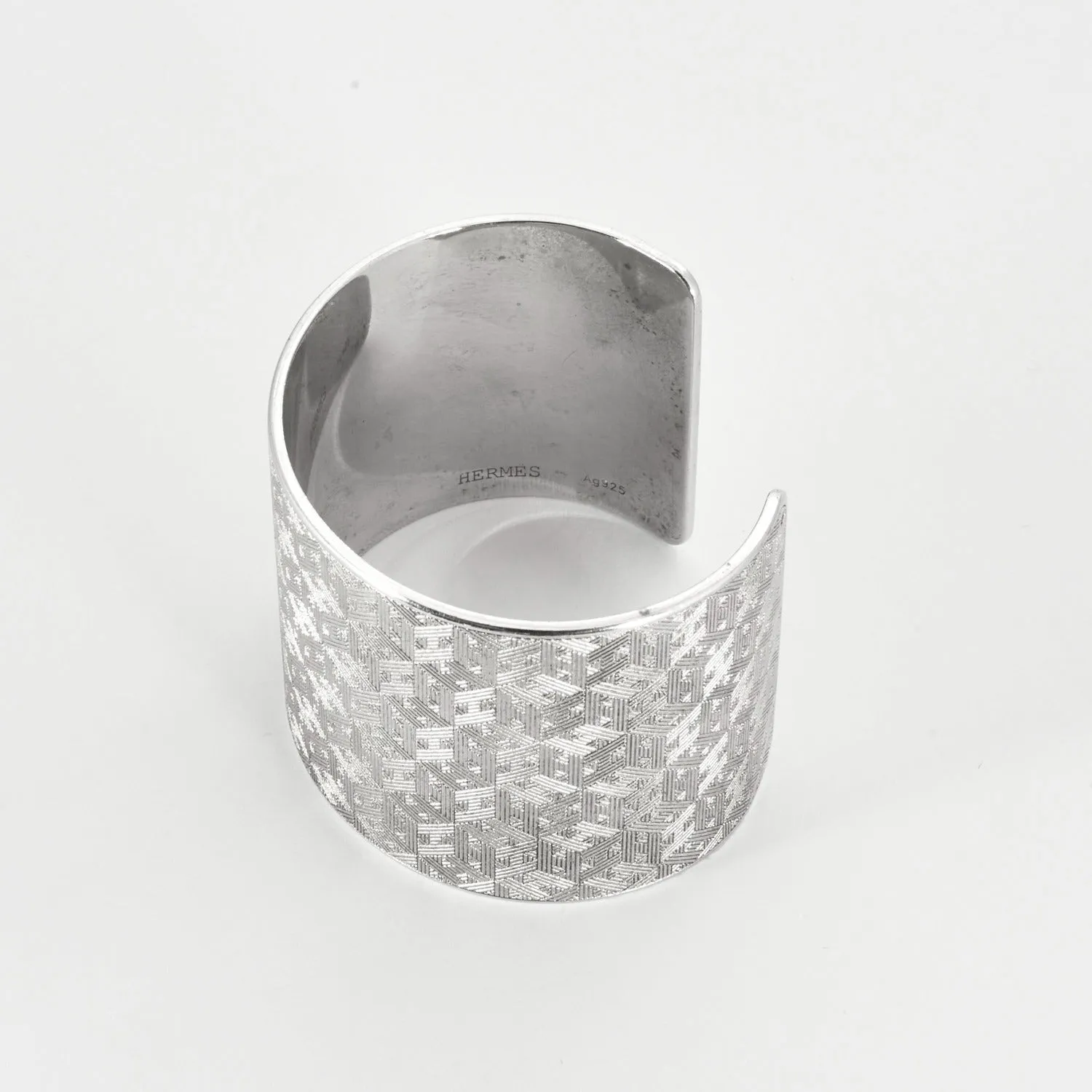 Hermès - Bracelet Manchette en Argent massif sold by 58 Facettes product image thumbnail 4