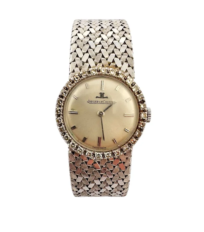 Montre ancienne Jaeger-Lecoultre or et diamants sold by 58 Facettes
