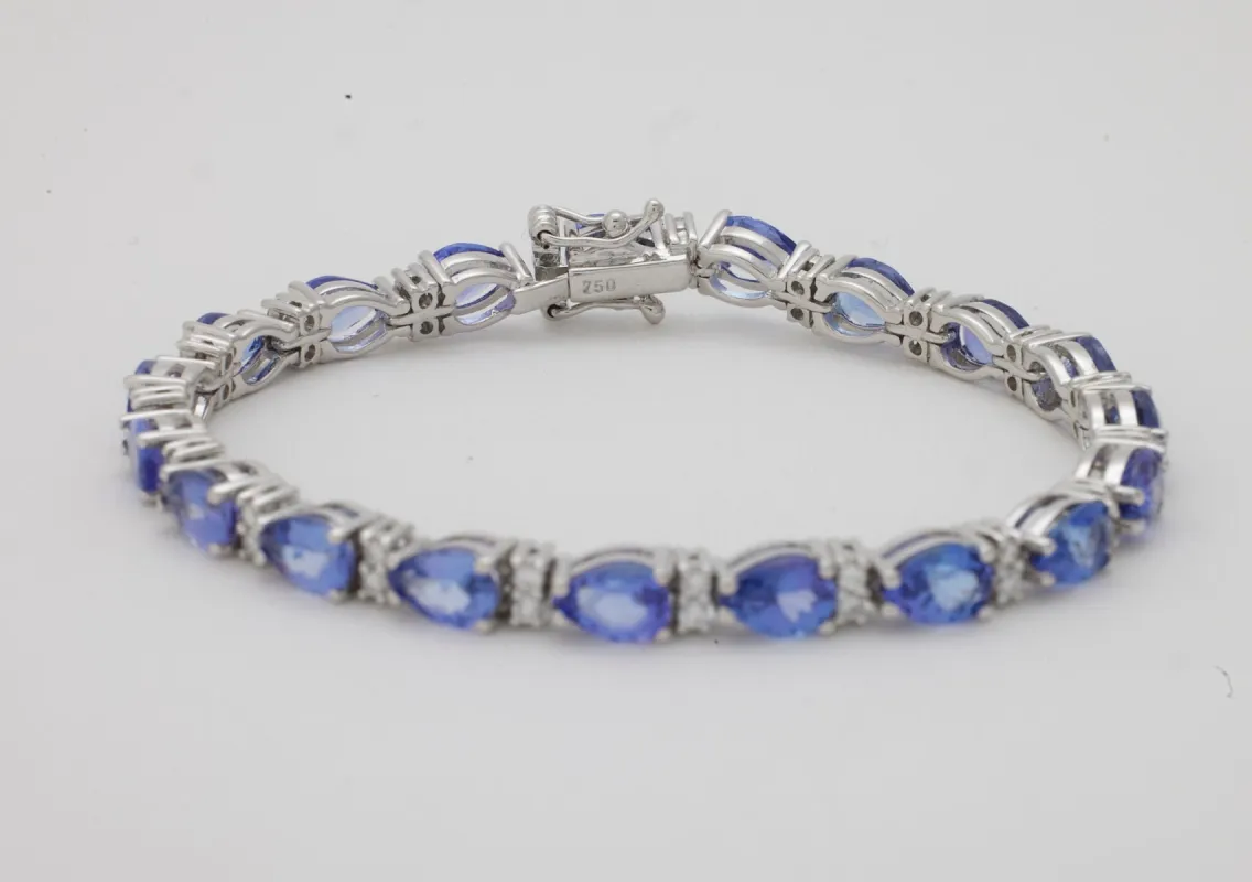Bracelet Tanzanites sold by 58 Facettes