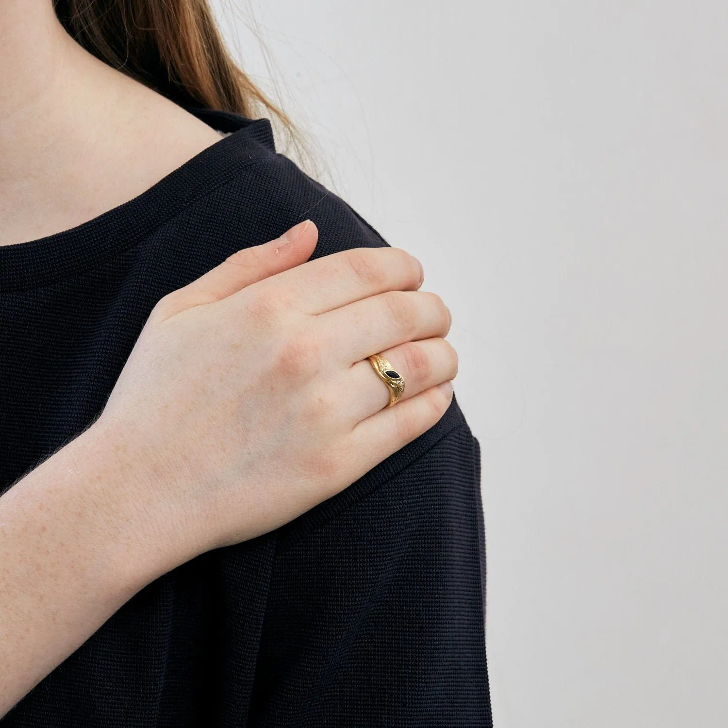 Bague saphirs et brillants sold by 58 Facettes product image thumbnail 2