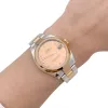 Montre Rolex "Datejust" acier, or rose, diamants, nacre rose. sold by 58 Facettes