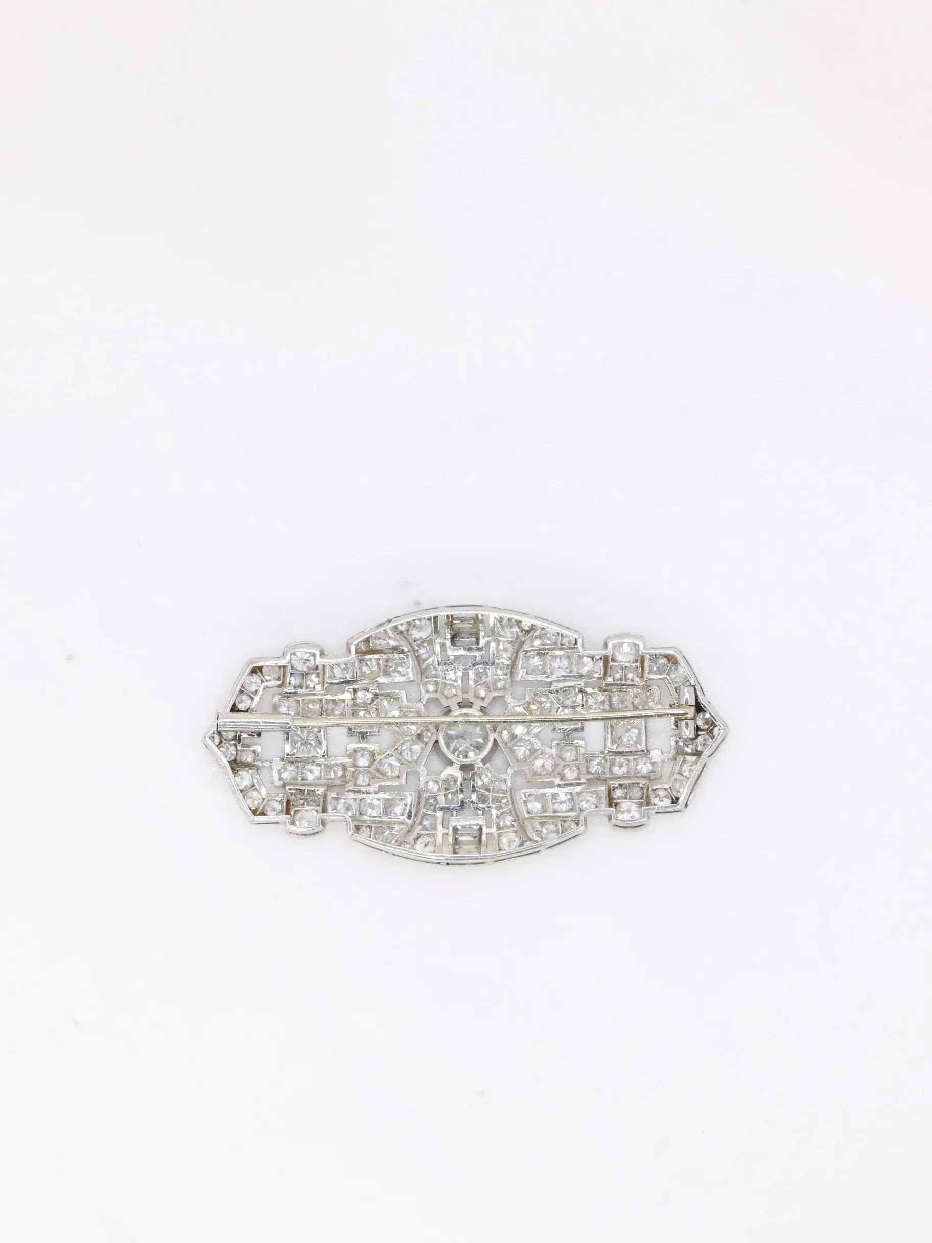 Broche Art Déco diamants 7 ct sold by 58 Facettes product image thumbnail 3