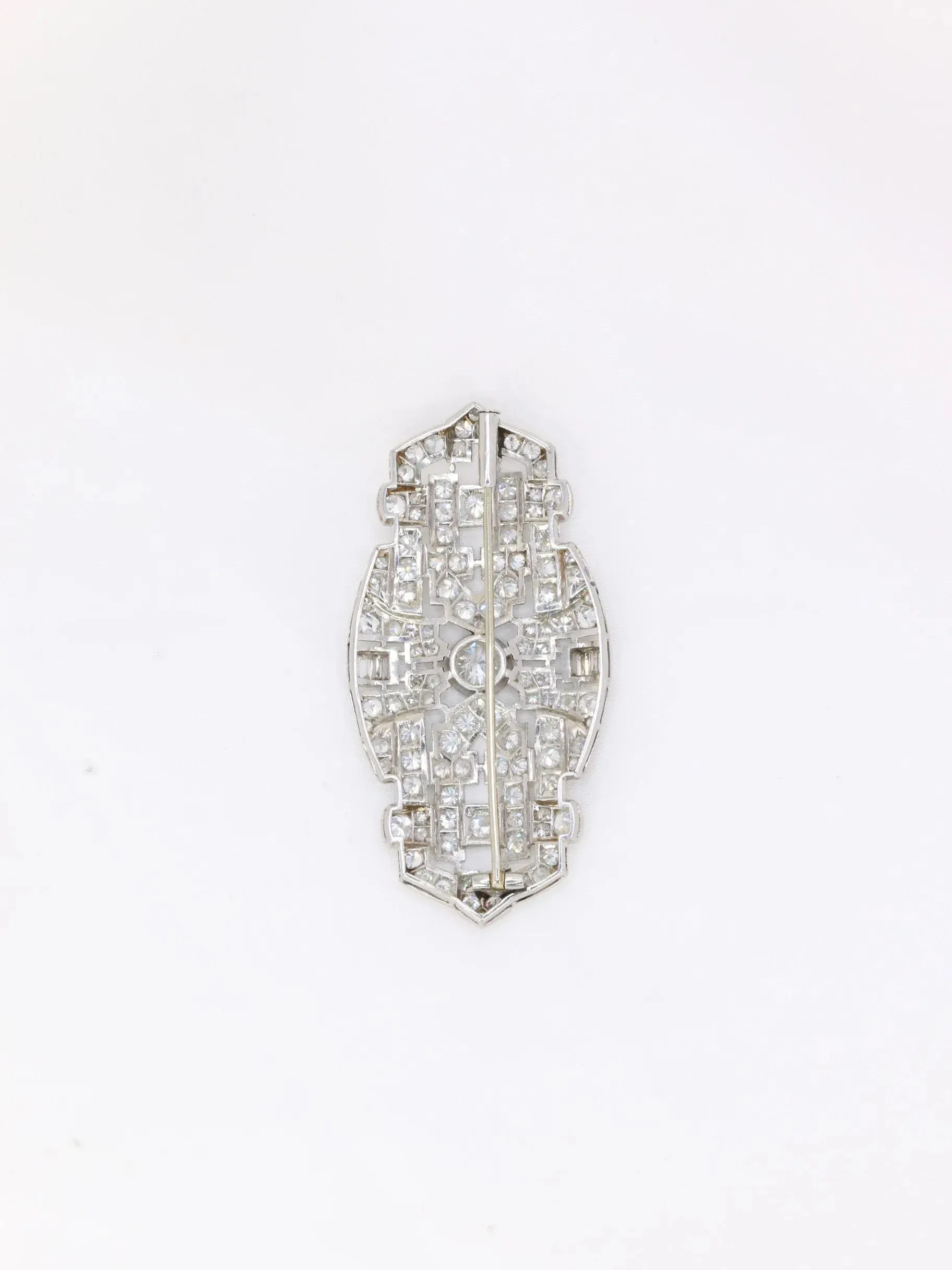 Broche Art Déco diamants 7 ct sold by 58 Facettes product image thumbnail 5