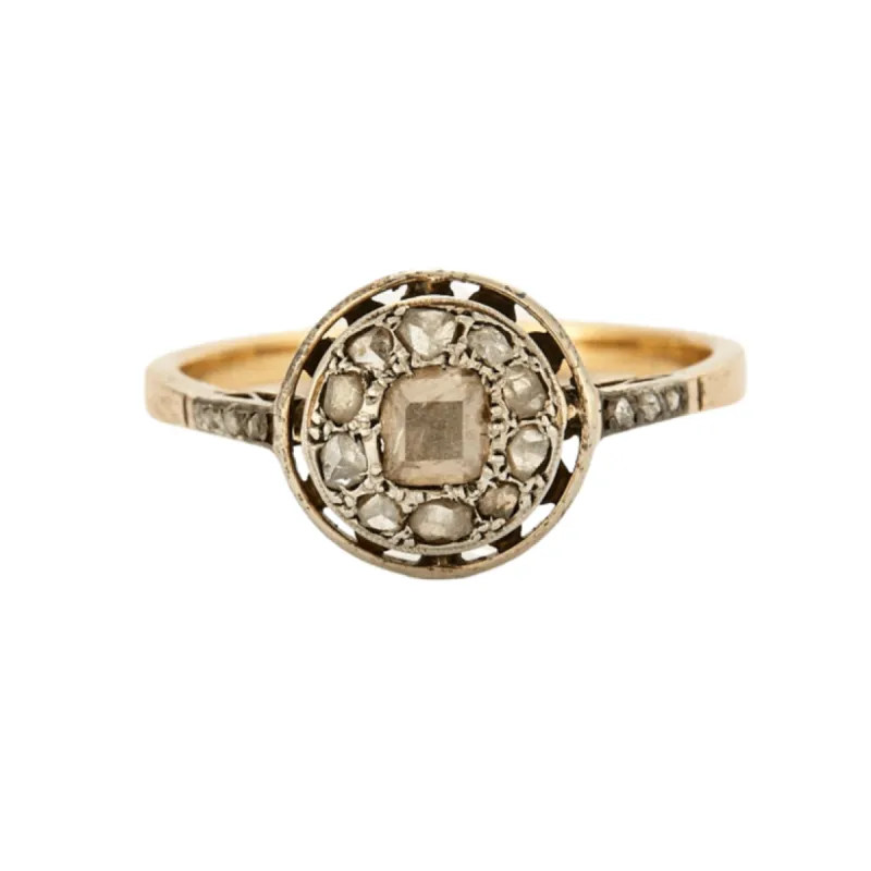 Bague ancienne 2 ors Diamants sold by 58 Facettes