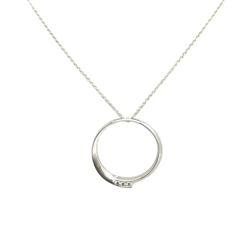 Collier Pendentif Garel Or blanc Diamants sold by 58 Facettes