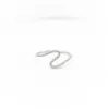 Bague or blanc et diamants sold by 58 Facettes