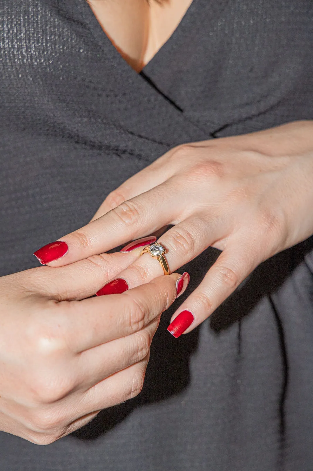 Bague Solitaire Or jaune Diamant sold by 58 Facettes product image thumbnail 2