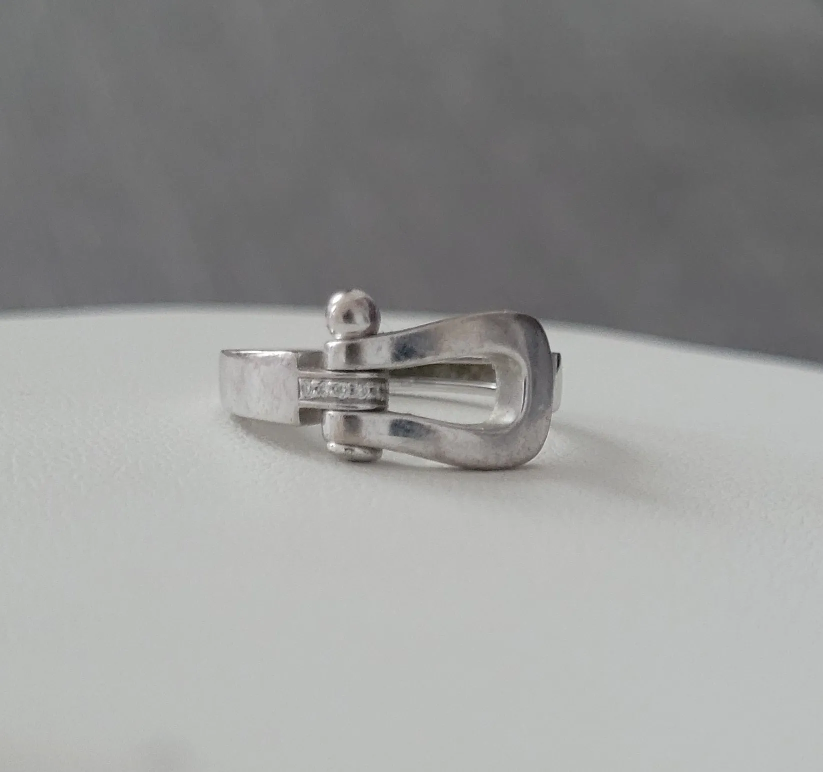 FRED - Bague Force 10 or gris et diamants sold by 58 Facettes product image thumbnail 2