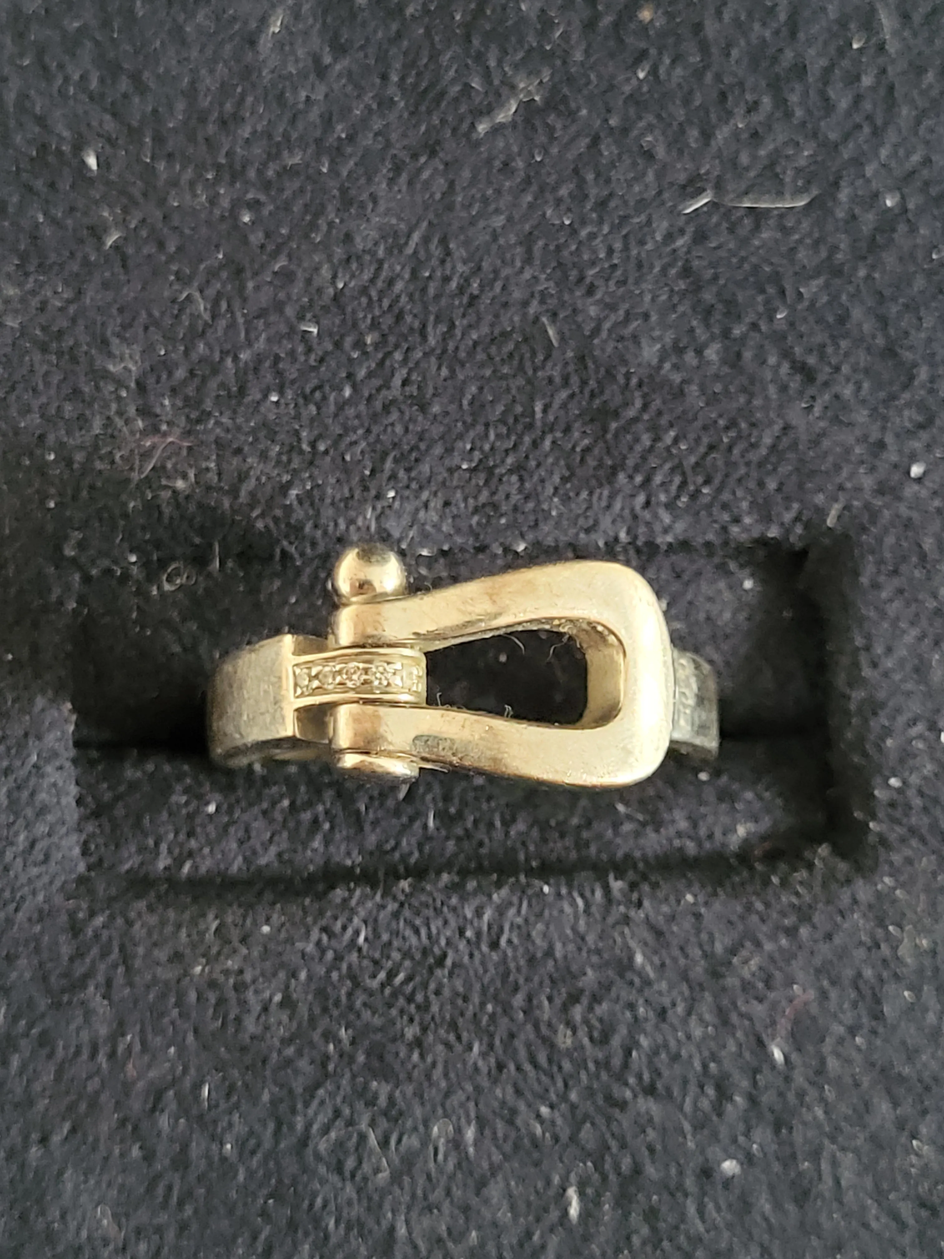 FRED - Bague Force 10 or gris et diamants sold by 58 Facettes product image thumbnail 3